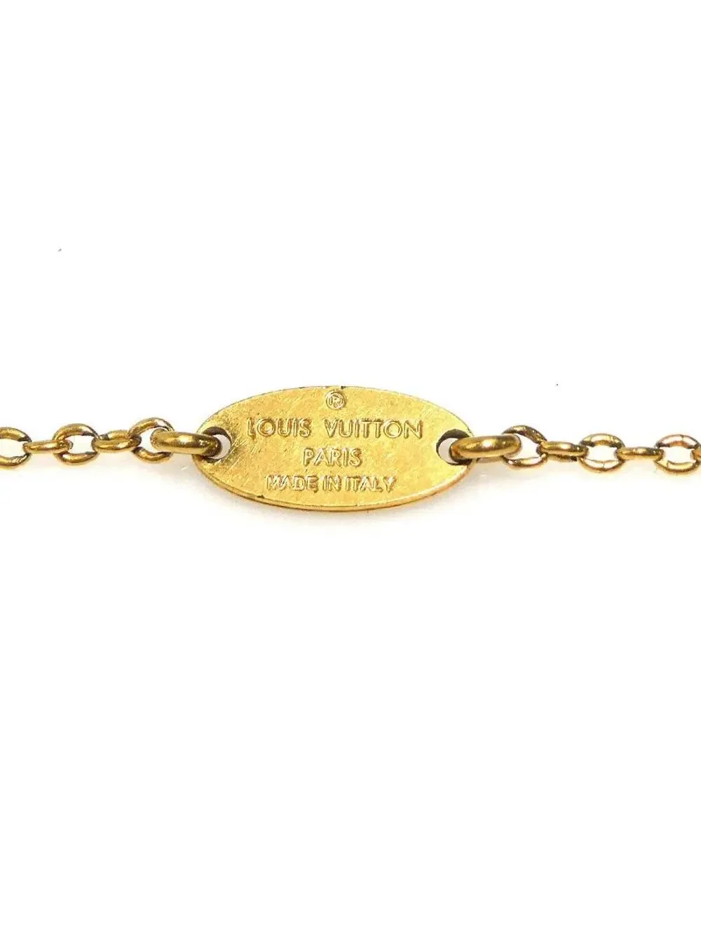 Auth Louis Vuitton Essential V Necklace #303057L23B